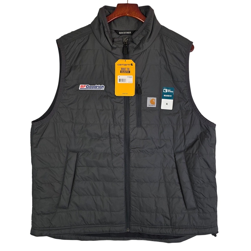Carhartt Gilliam Rain Defender Insulated Vest Mens XL BFGoodrich OV2286-M NWT